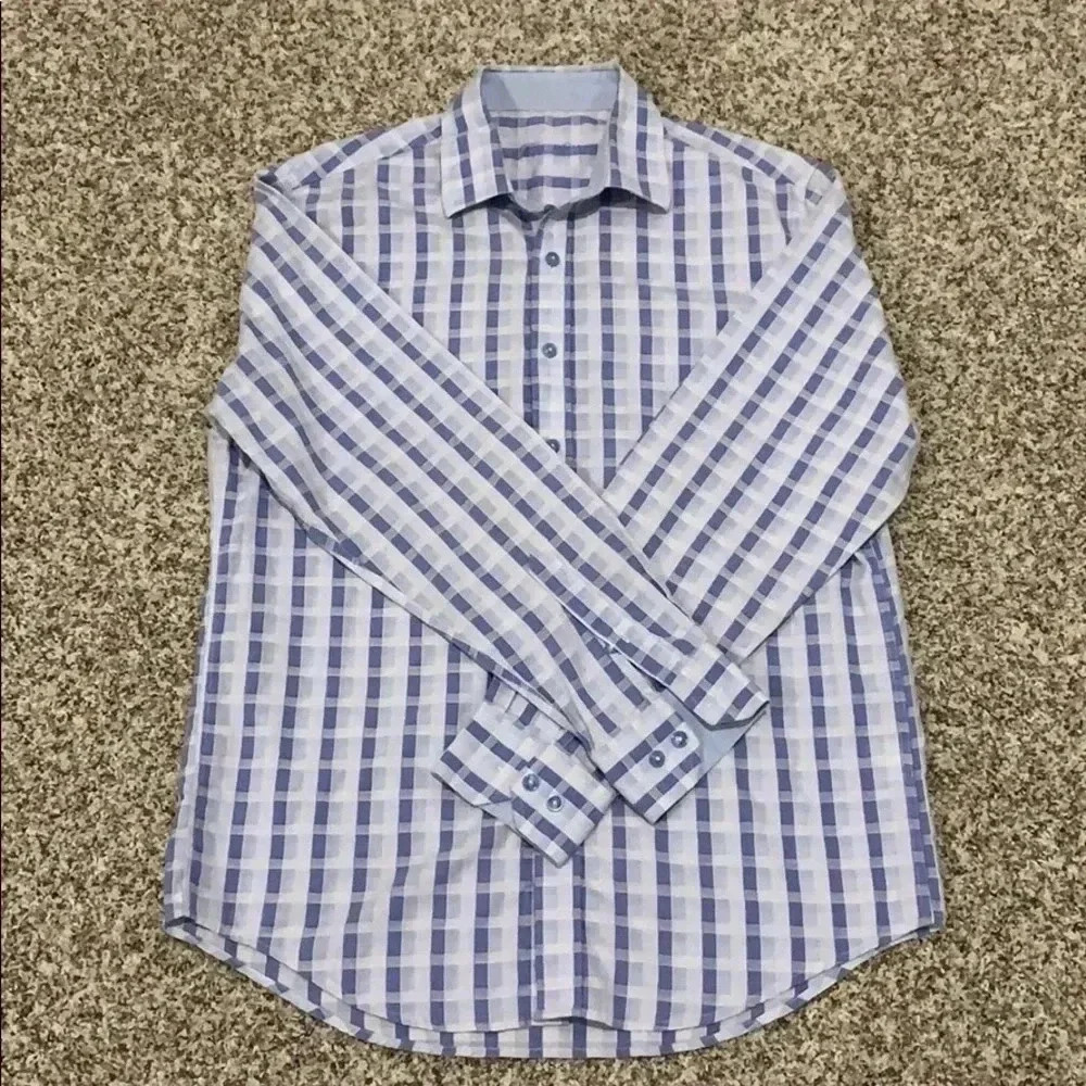 Tasso Ella Men's Long Sleeve Button Down